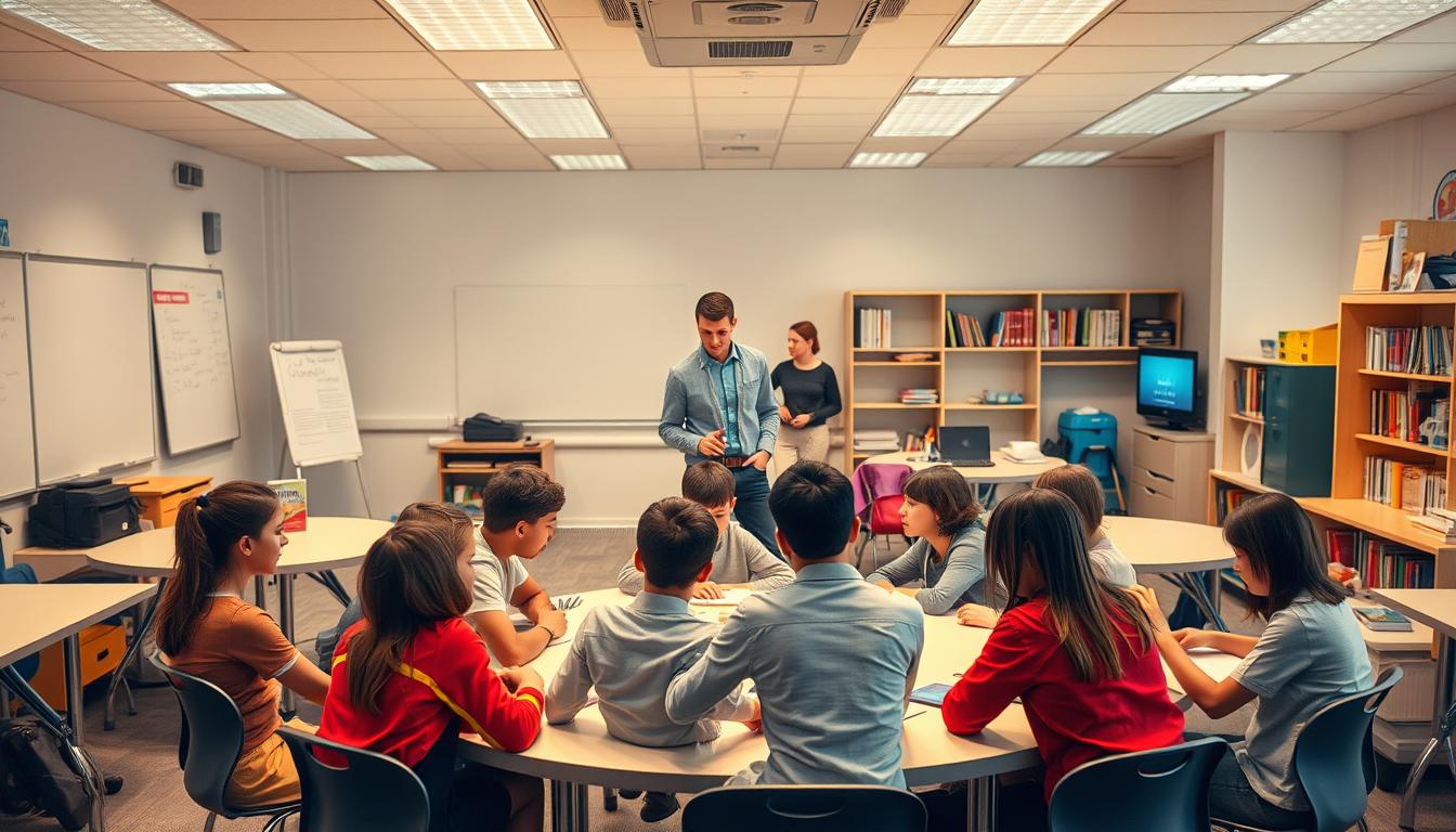 KI für Peer-Moderation von Klassenprojekten