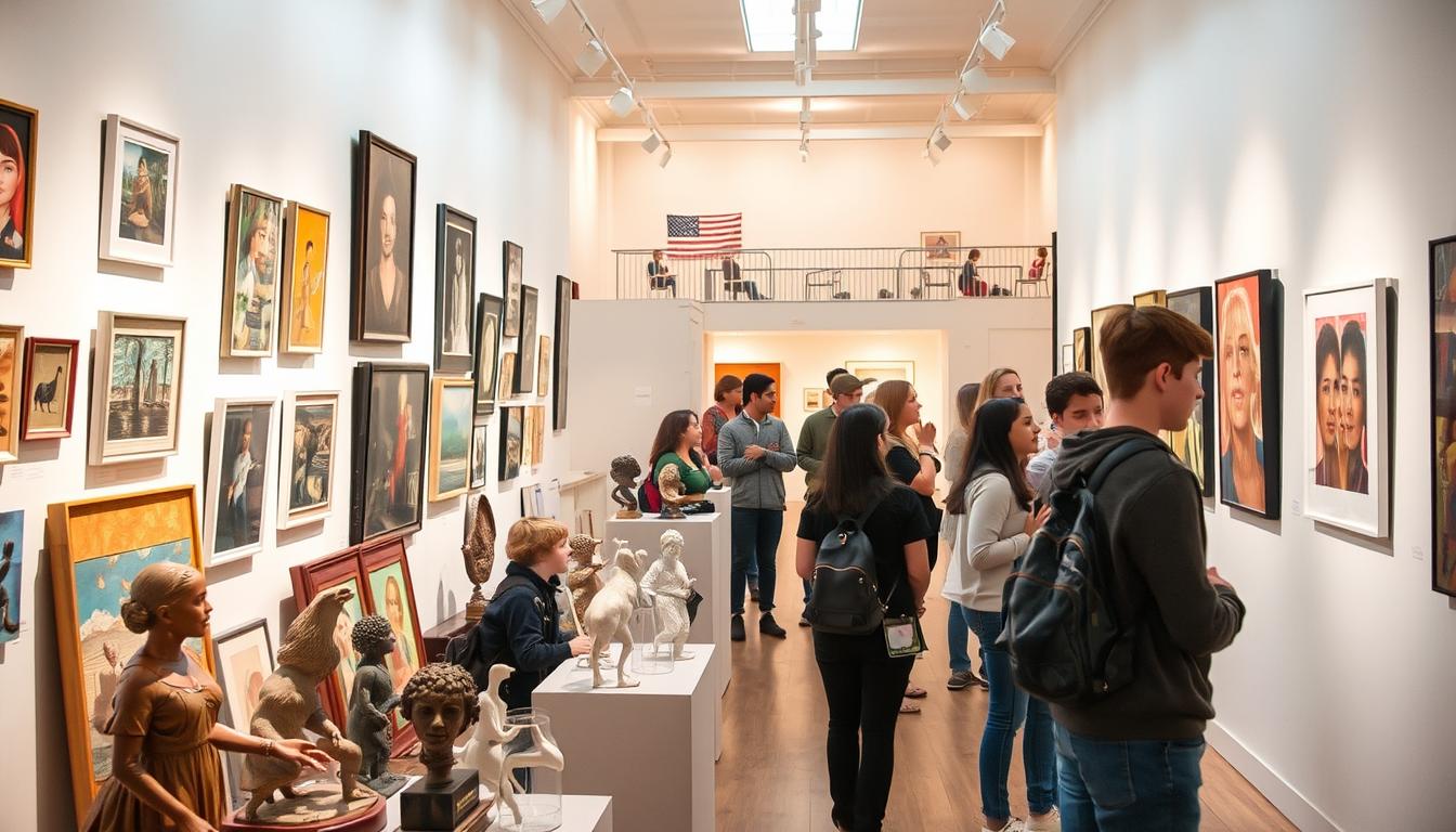 KI für Schülerkunstgalerien