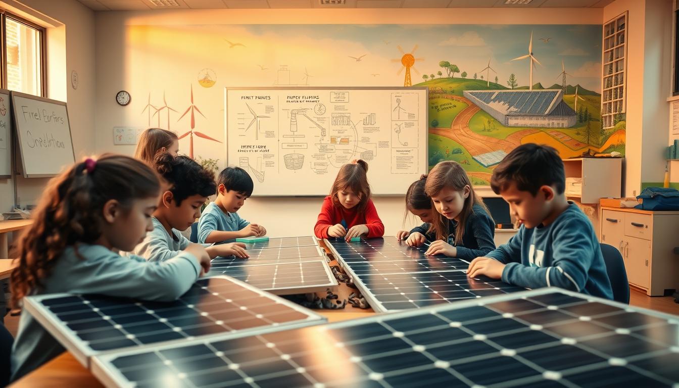 KI für Schulprojekte zu erneuerbaren Energien