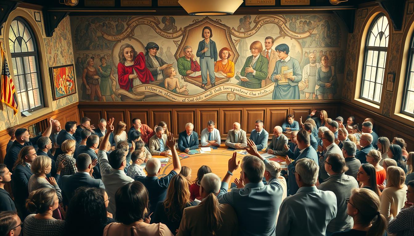 KI für Schulprojekte zum Thema Demokratie