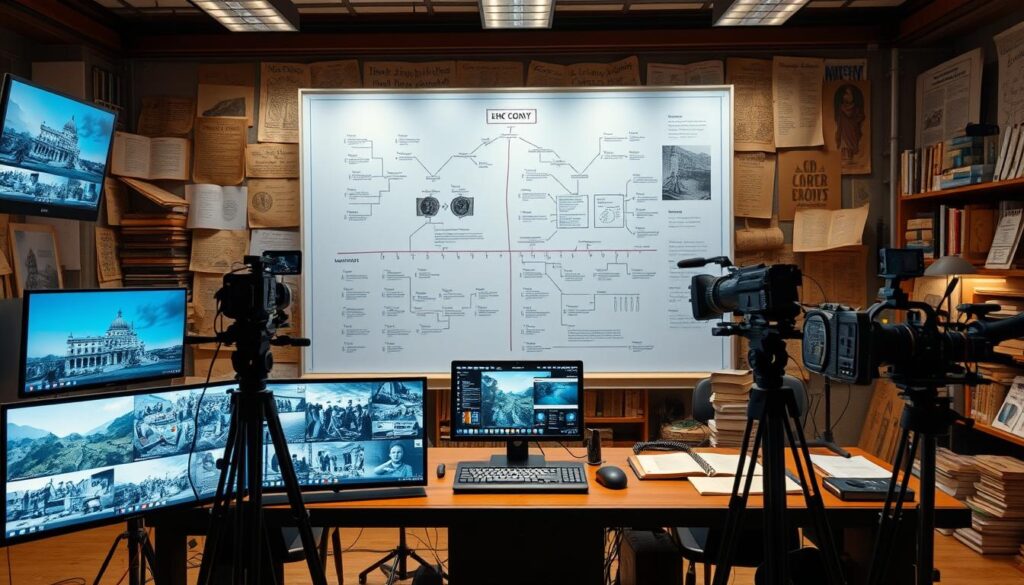 KI-gestützte Geschichtsvideos Technologie