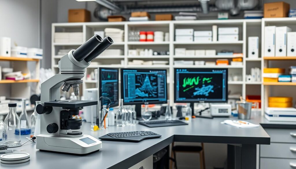 KI-gestützte Laborausstattung