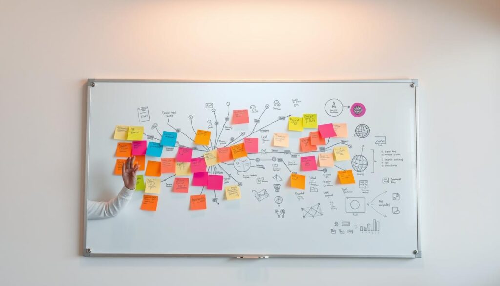 KI-gestützte digitale Pinnwände