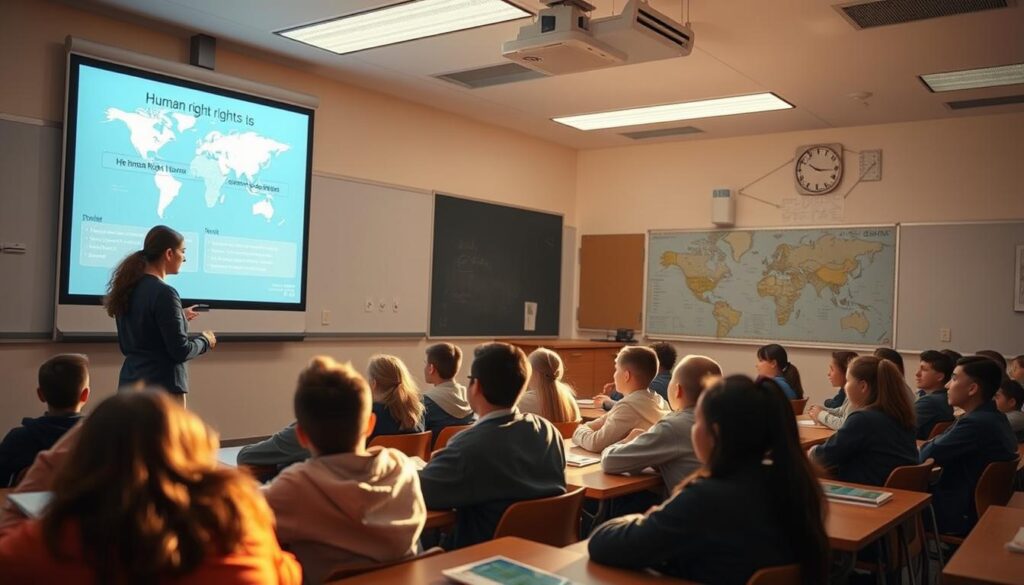 KI im Geschichtsunterricht Menschenrechte