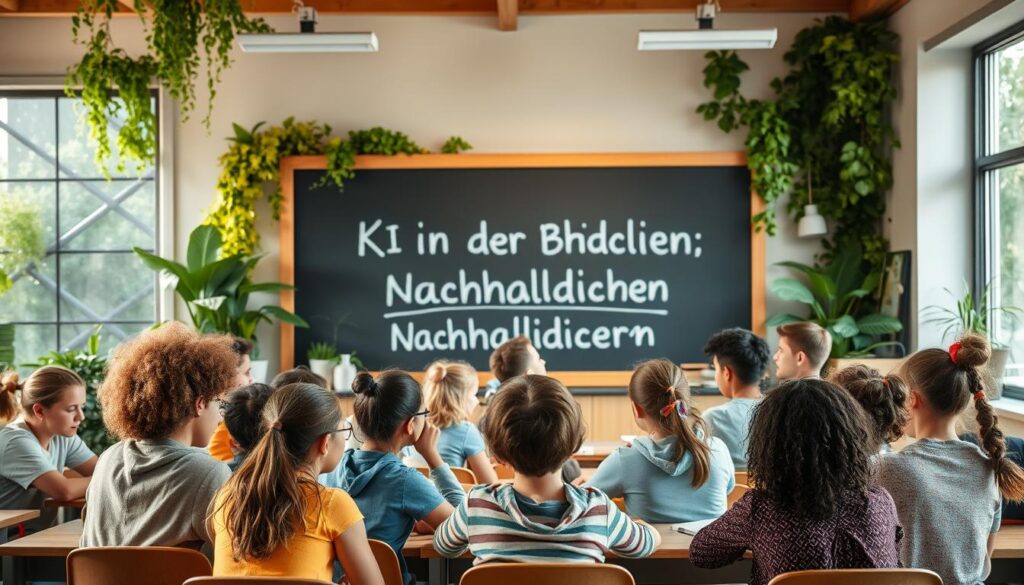 KI in der Bildung Nachhaltigkeit
