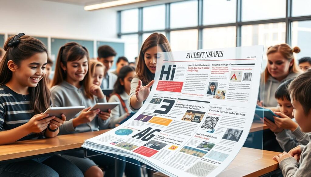 KI und interaktive Schülerzeitung