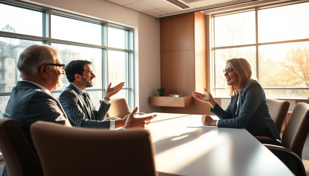 KI-unterstützte Gesprächsmoderation Role-Model-Interviews
