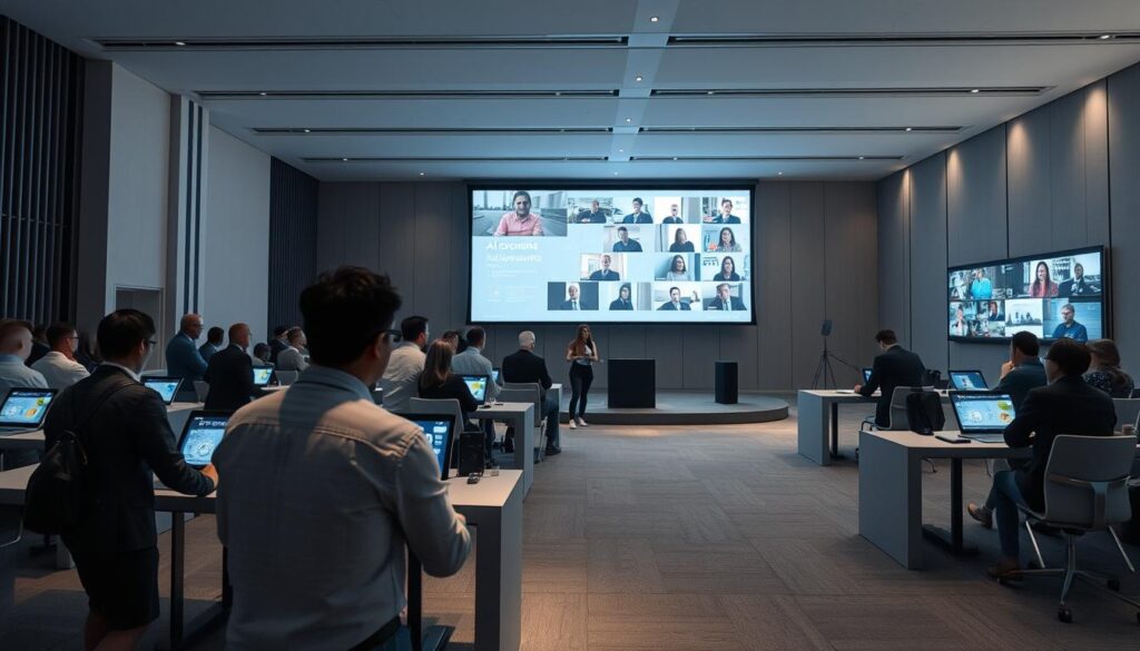 KI-unterstützte Hybrid-Events Konzept