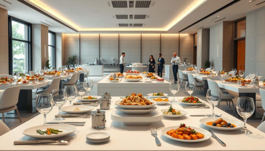 KI-unterstütztes Catering für digitale Veranstaltungen