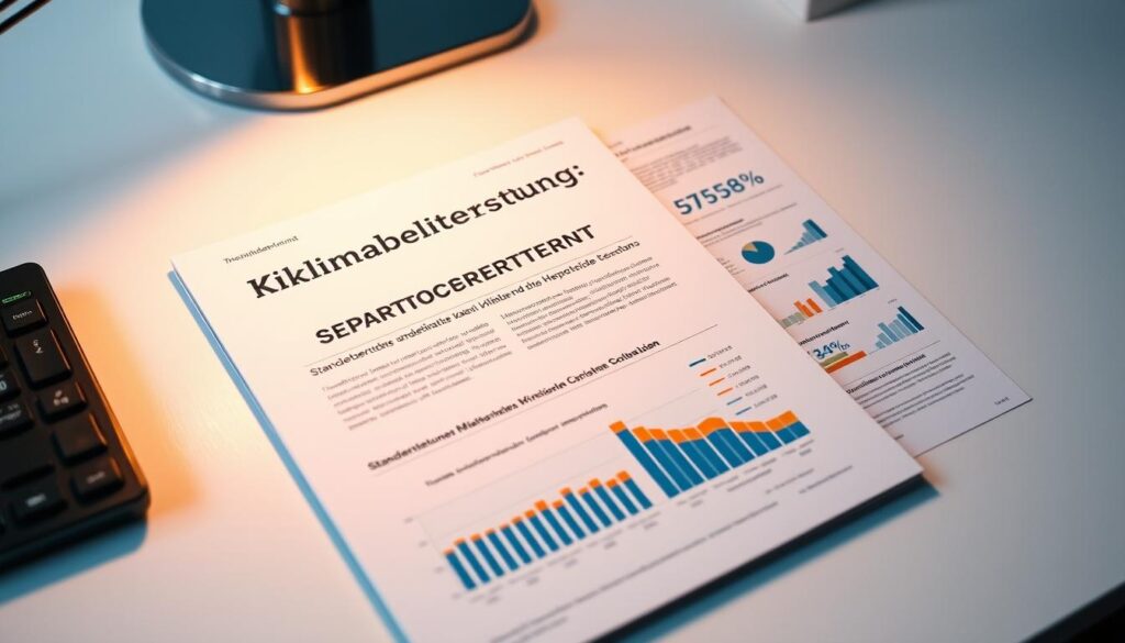 Klimaberichterstattung Standardberichte