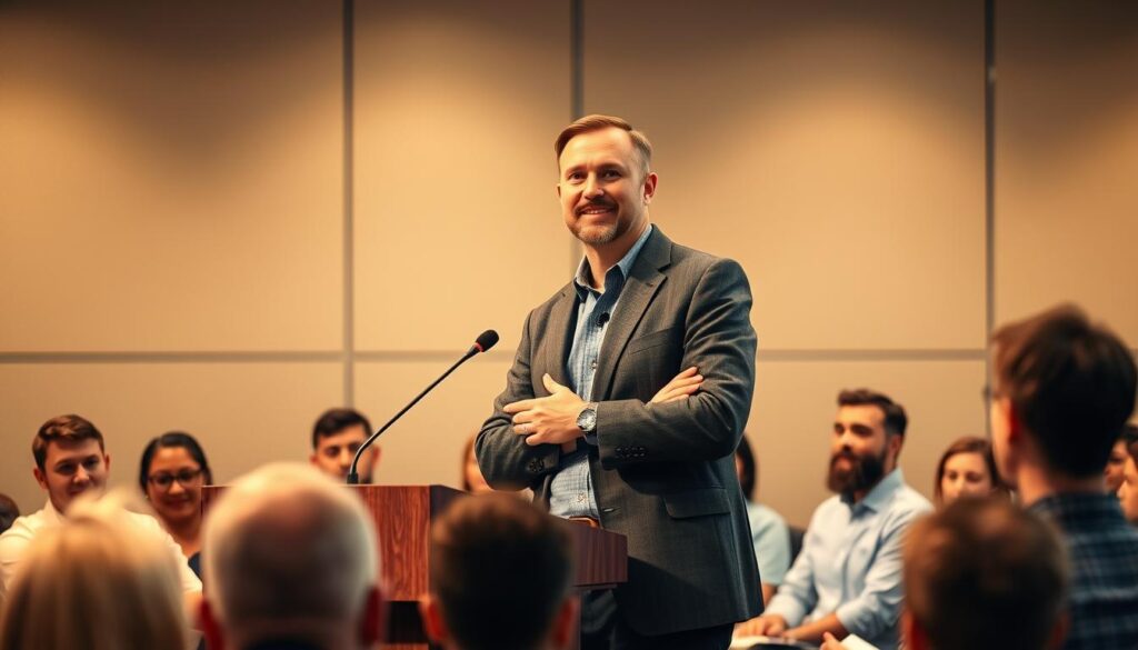 Kommunikator in Moderationsrolle