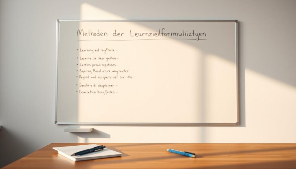 Lernzielformulierung Methoden