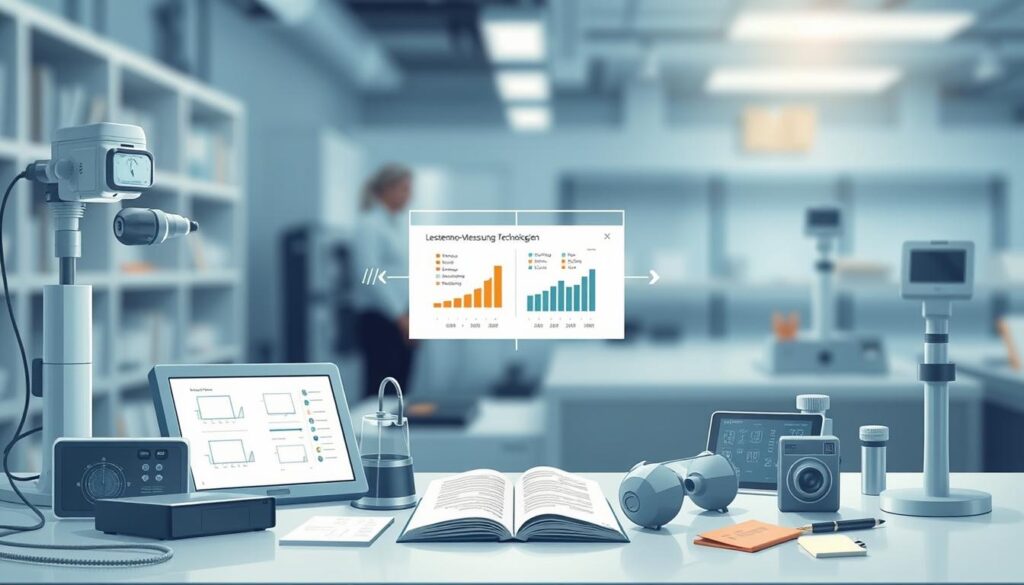Lesetempo-Messung Technologien
