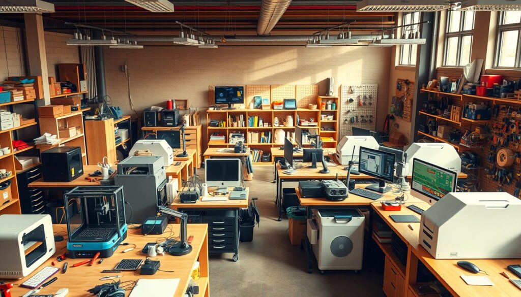 Maker Space Ausrüstung