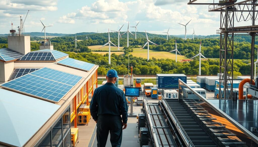 Nachhaltige Energiekonzepte in der Industrie