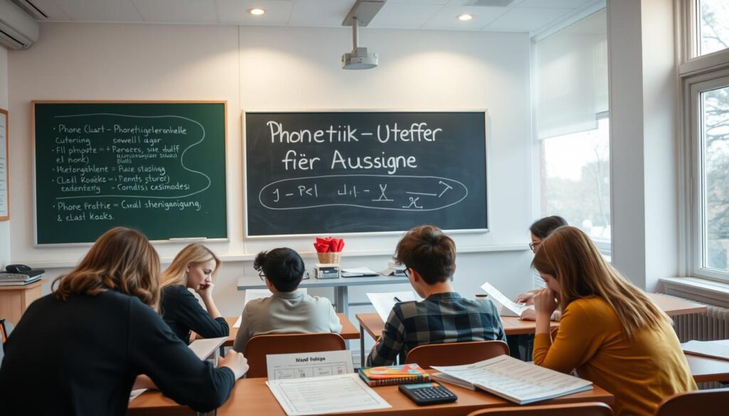 Phonetik-Übungen für deutsche Aussprache
