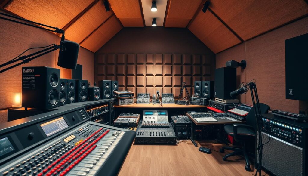 Professionelle Audiotechnik für Radioproduktionen