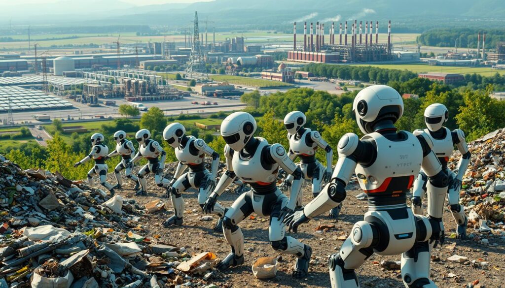 Programmierbare Roboter im Umweltschutz
