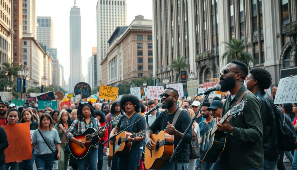 Protestlieder in sozialen Bewegungen