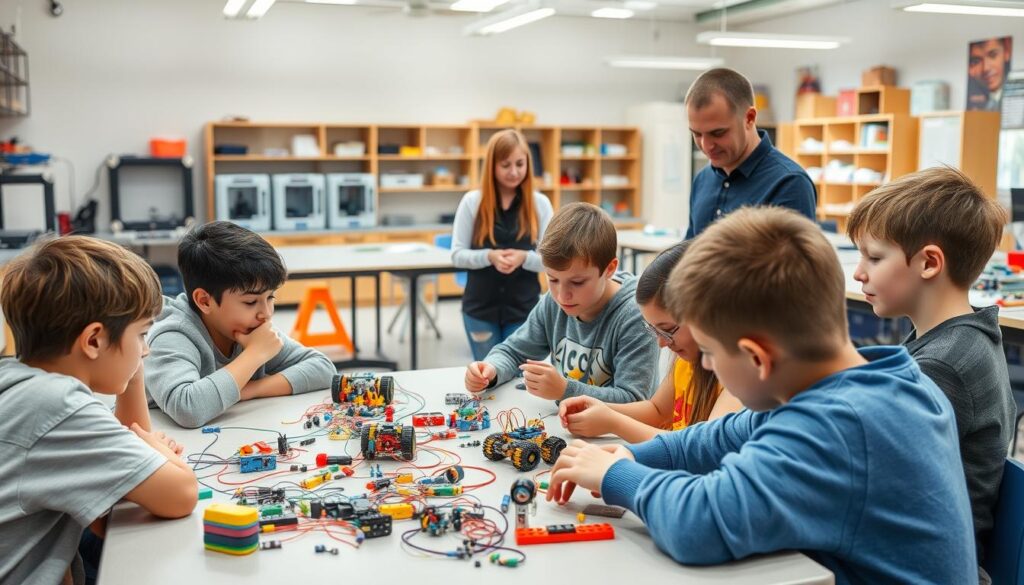 Robotikprojekte in Schulen