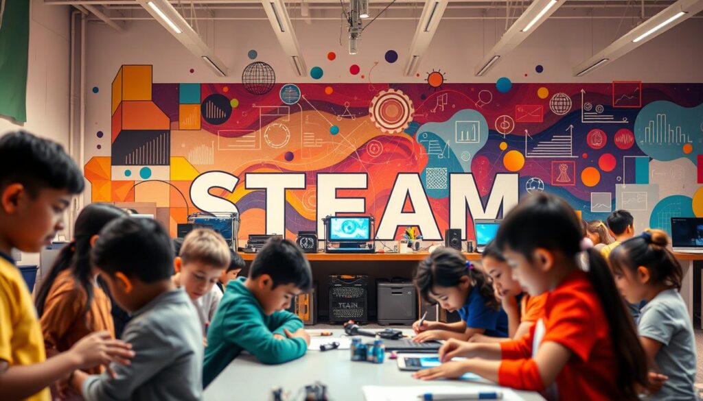 STE(A)M Education Konzept