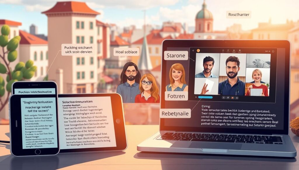 Sprachvarianten in der digitalen Kommunikation