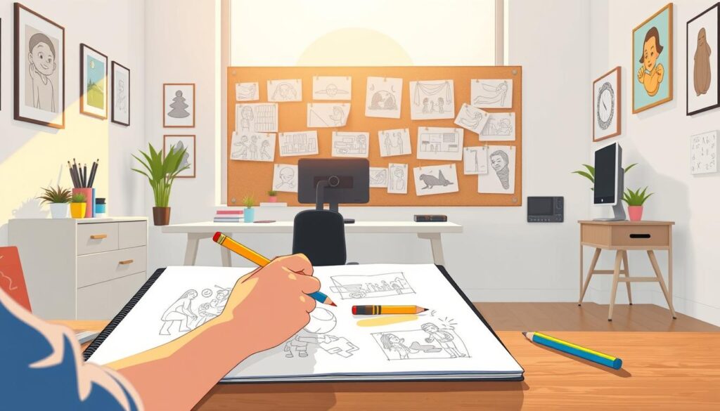 Storyboard-Erstellung Grundlagen