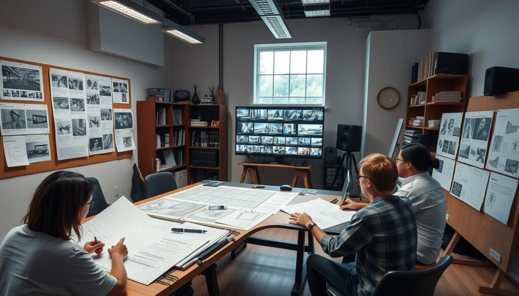 Storyboarding-Techniken in der Medienproduktion