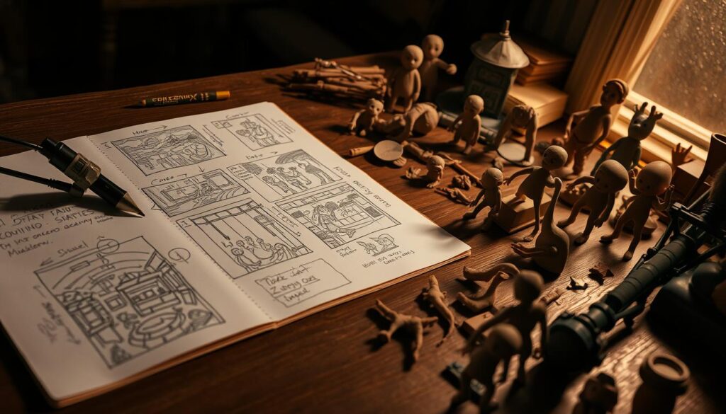 Storyboarding in Stop-Motion Animation