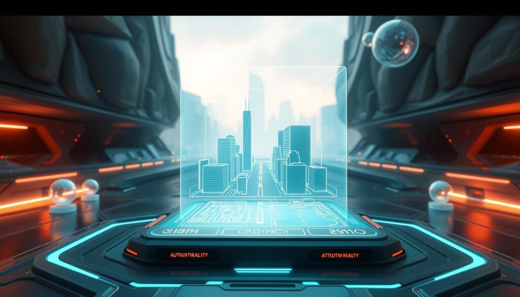 Virtuelle Realität und Erweiterte Realität Technologien