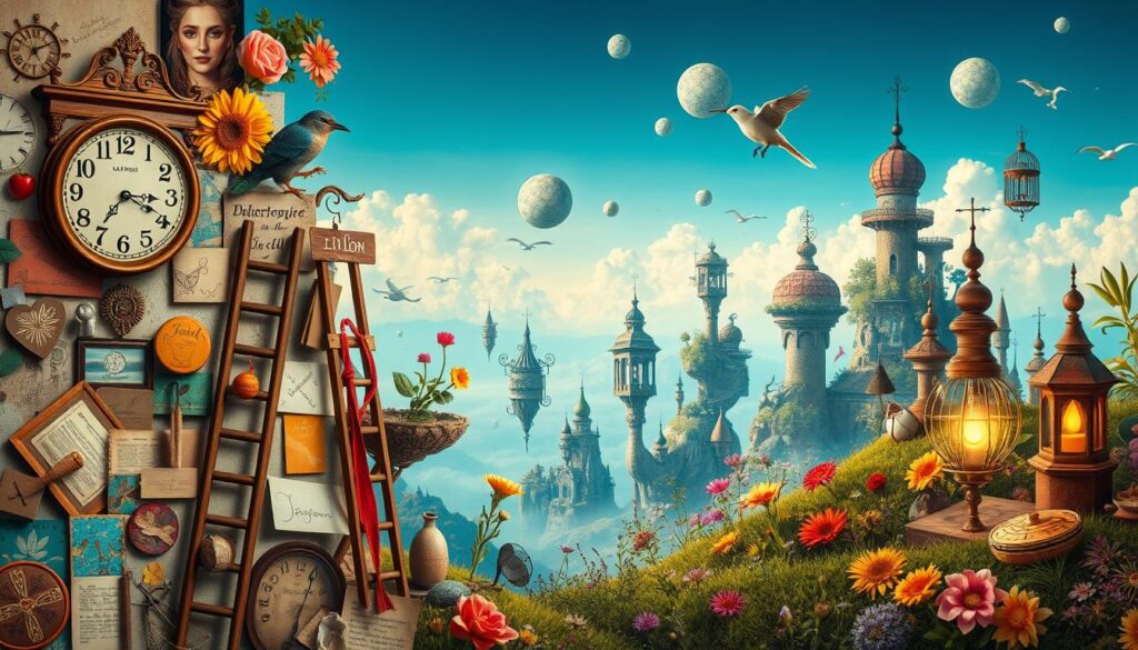 Visualisierung von Sprichwörtern mit KI