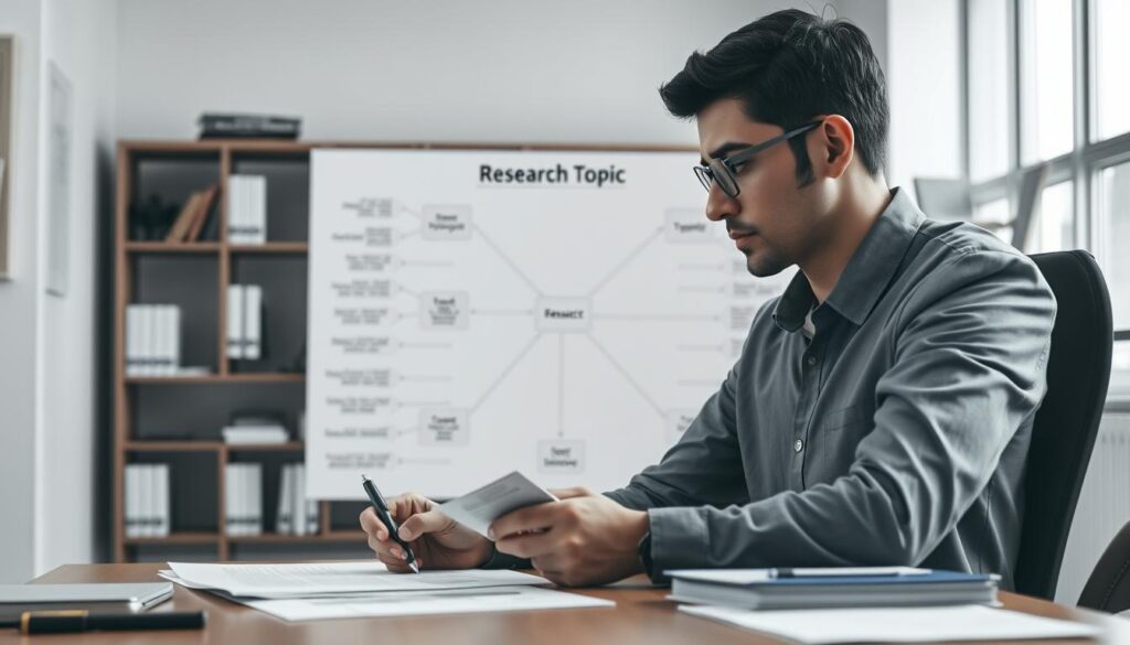 Wissenschaftliche Themenwahl Strategie