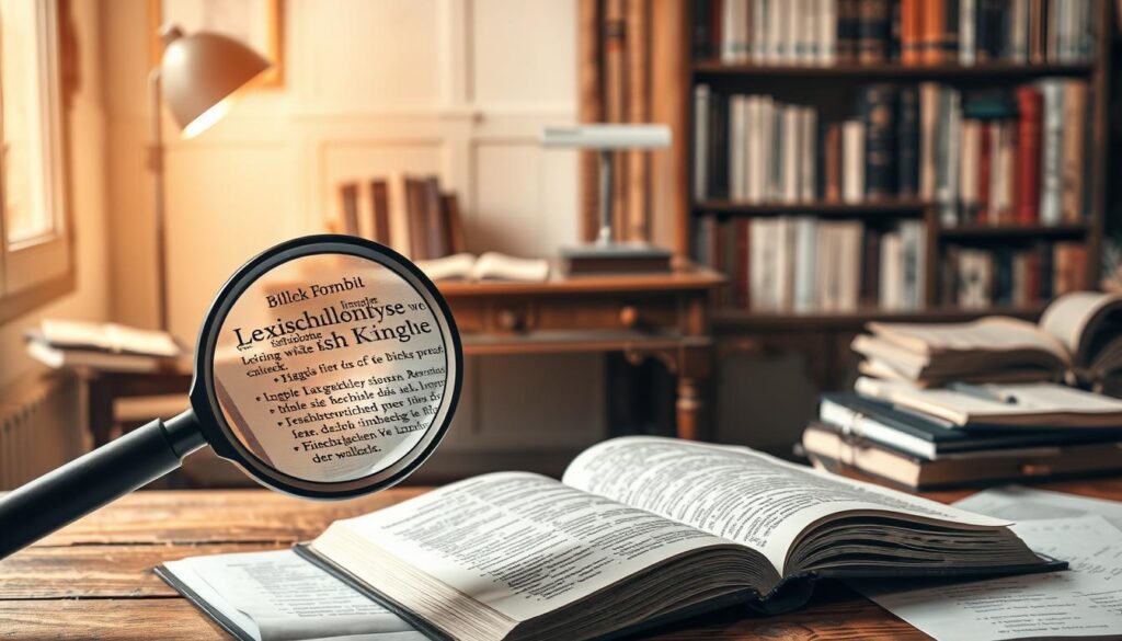 Wortschatzanalyse Grundlagen