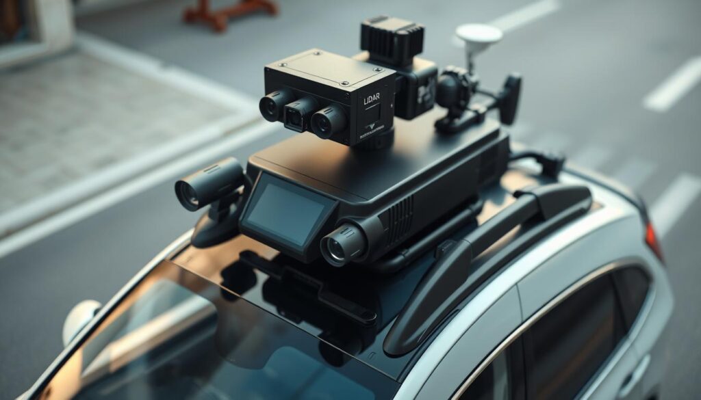 Autonome Fahrzeugtechnologie Sensoren