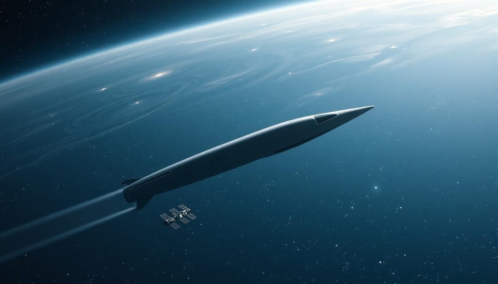 Autonome Raumfahrzeuge im Weltraum
