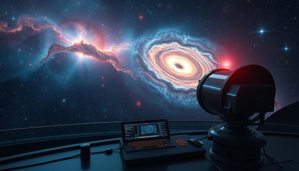 Galaxienbeobachtung mit KI-Algorithmen