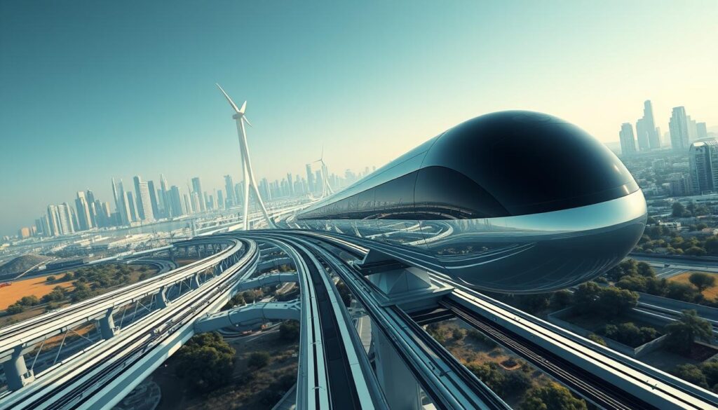 Hyperloop Vakuumröhrensystem Technologie