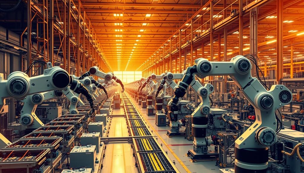 Industrielle Automatisierung mit KI-Robotern