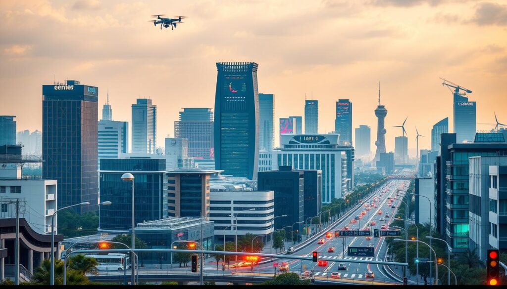 IoT in Städten Infrastruktur