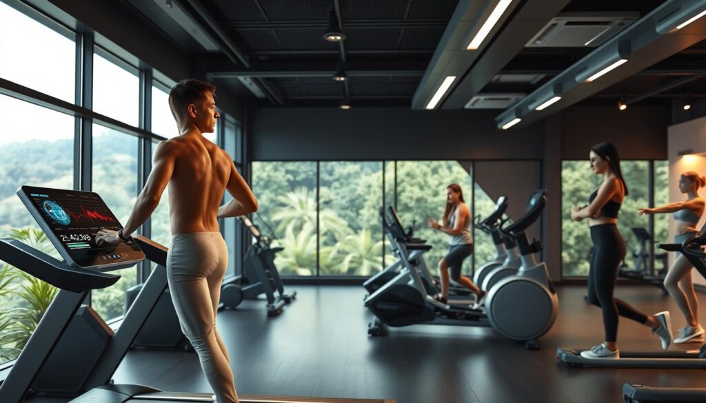 KI-Gesundheitsüberwachung im Fitnessbereich