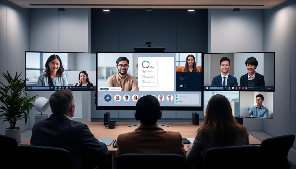 KI-Kollaborationstools für virtuelle Teamkommunikation