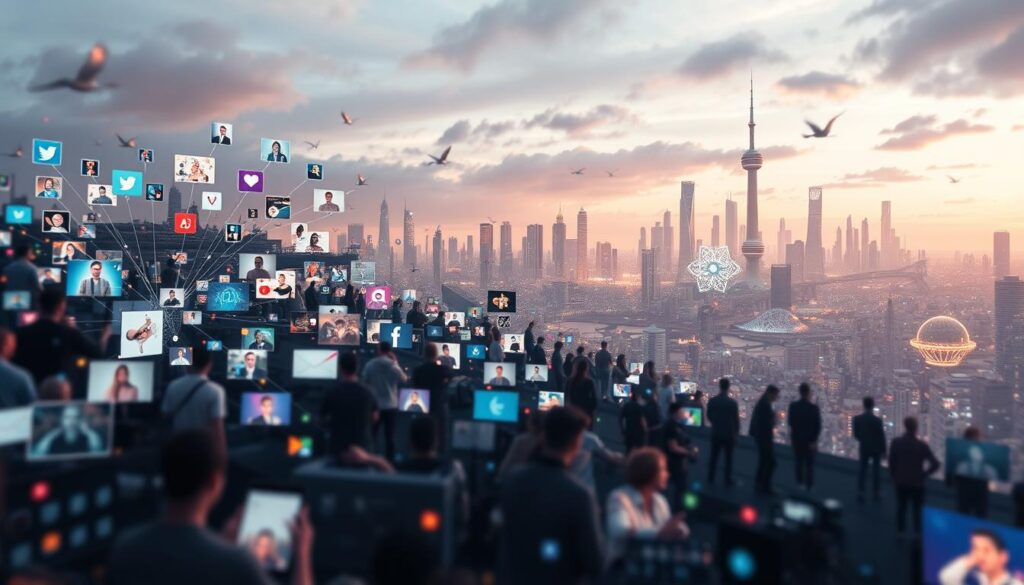 KI-Transformation in sozialen Medien