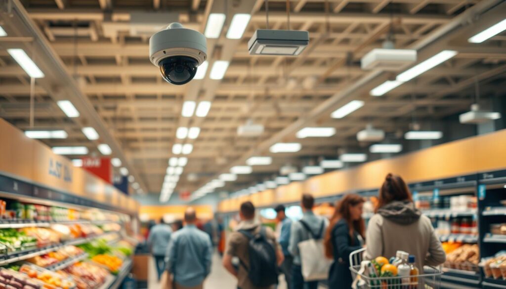KI-Überwachung im Supermarkt