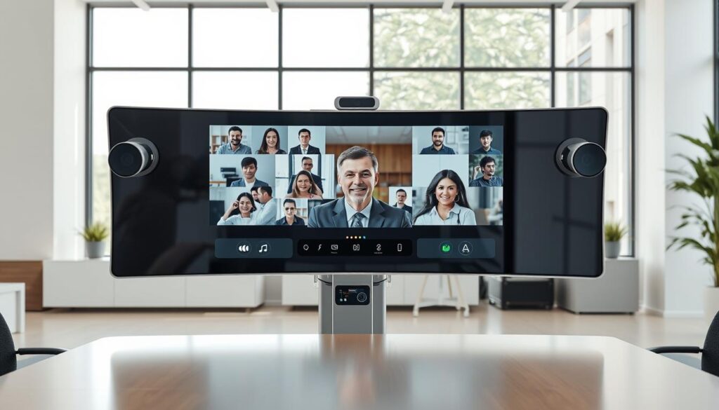 KI-Videokonferenz Technologie