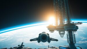 KI-gestützte Weltraumlifte