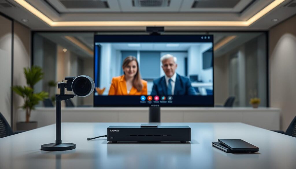 KI-optimierte Videokonferenz Bildqualität