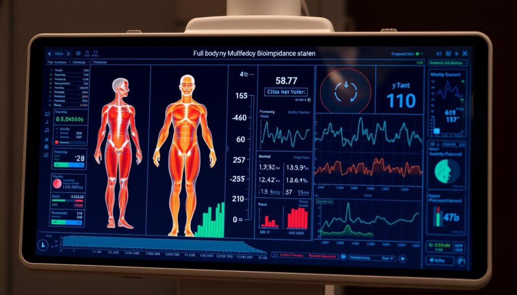 Körperanalyse Multifrequenz-Bioimpedanzanalyse