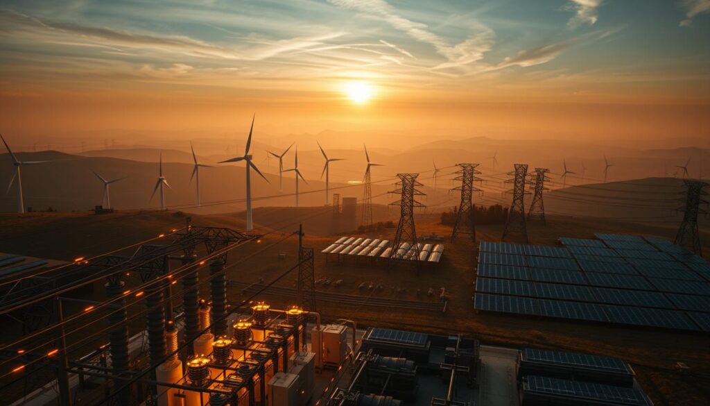 Netzintegration von erneuerbaren Energien