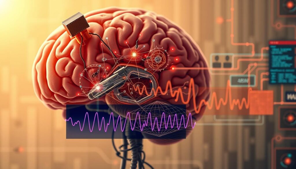 Neuronale Signale Erfassung