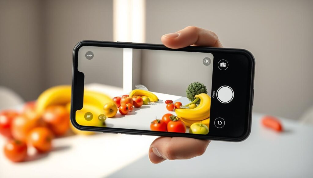 Smartphone-Lebensmittelerkennung mit KI-Bildanalyse